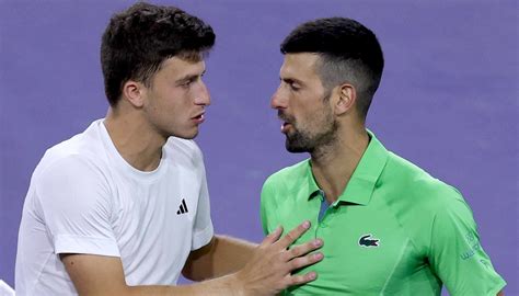 Indian Wells Luca Nardi S Masterpiece Eliminates Novak Djokovic