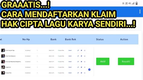 Cara Mendaftarkan Klaim Hak Cipta Lagu Karya Sendiri Secara Online