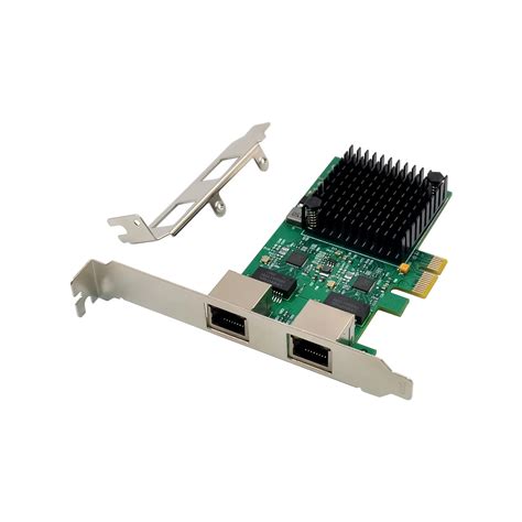 2 5GBase T Gigabit Network Adapter With 2 Ports 2500Mbps PCIe 2 5gb