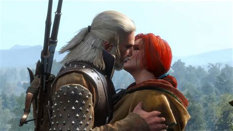 Witcher 3 Full Triss Merigold Romance All Scenes Pre Patch Youtube