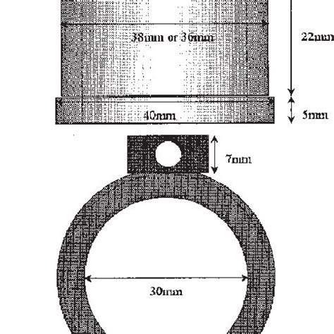 Schematic Representation Of The Cavitation Sensor Based On A Hollow