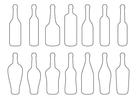 Glass Bottle Vector Design Illustration Isolated On White Background 12640251 Vector Art At Vecteezy