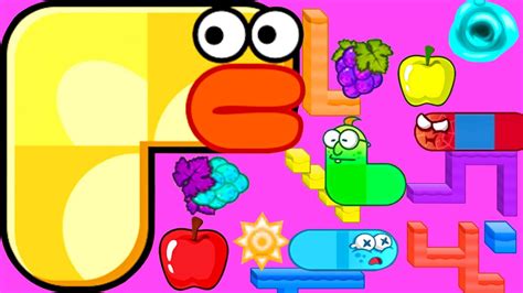 Juegos para Niños Worm Frenzy Hungry Snake Niveles 1 20 Juegos de