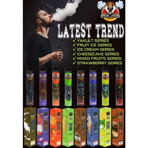 Practical Legit Pod King Maxx Puff Bar Plus Puffs Saltnic Puff