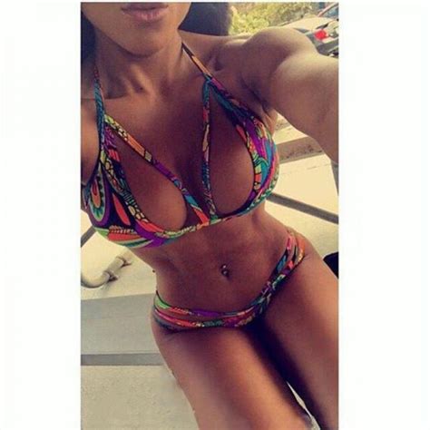 Sexy Print Bikini Swimwear On Luulla