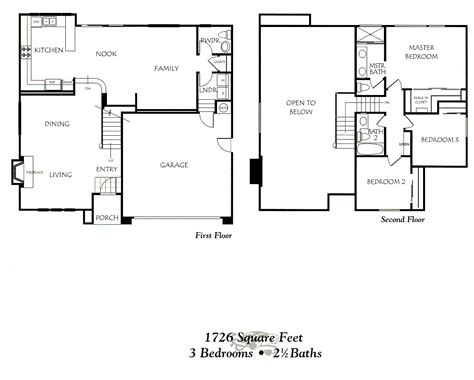 Ridgecrest Floor Plans, Livermore Homes CA