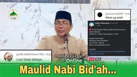 MAULID NABI BID AH Perayaan Seperti Apa Yang Bid Ah YouTube