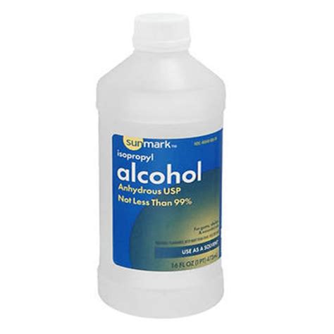 Isopropyl Alcohol Anhydrous Usp 99 16 Fl Oz 412 Ml Stayjuve