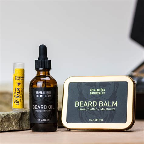 Beard Care Combo Balm And Oil Appalachian Botanical Co