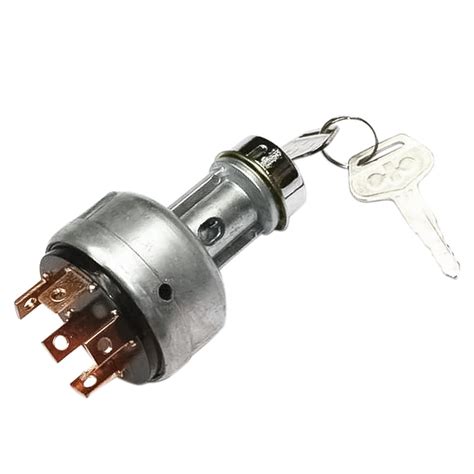 Excavator Key Start Ignition Switch Electric Door Lock Excavator Parts