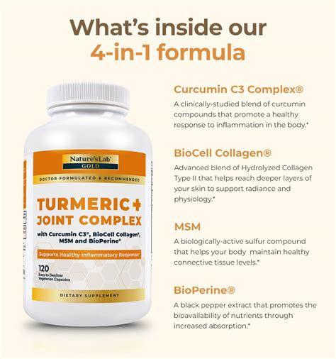 Nature S Lab Gold Turmeric Joint Complex