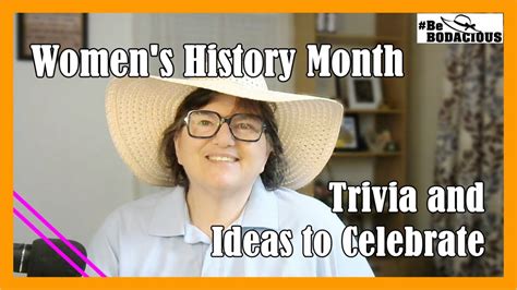 Womens History Month Trivia Youtube