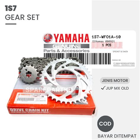 Jual GEAR SET 1S7 JUPITER MX OLD LAMA GEAR GIR GER GEARSET