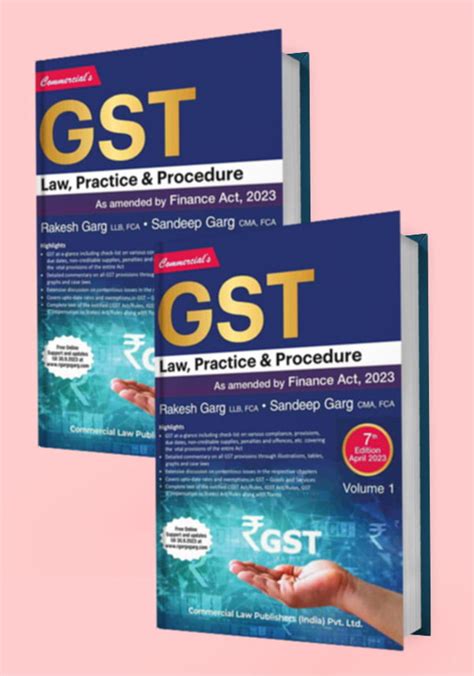 Gst Law Practice And Procedure Set Of 2 Vol