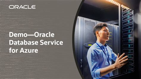 Demo—oracle Database Service For Microsoft Azure Youtube