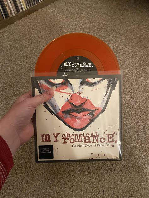 Mcr Im Not Okay Vinyl Rmychemicalromance