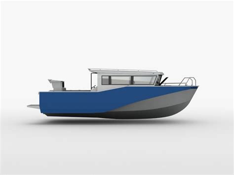 Please check out this design. 27 foot aluminum pilothouse. | Boat ...