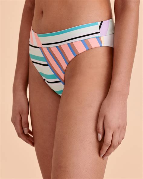 BILLABONG BREAK A DAWN Maui Rider High Waist Bikini Bottom Pastel