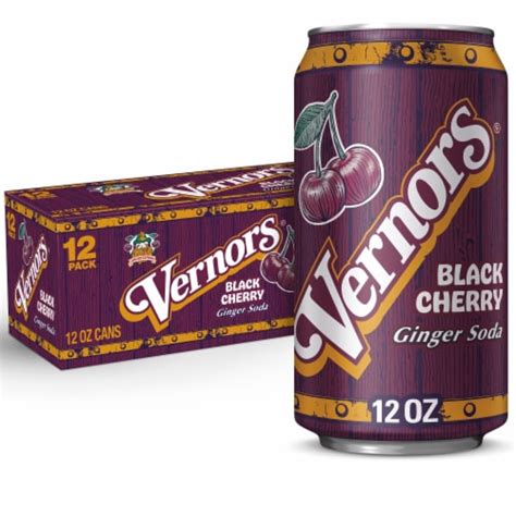 Vernors Black Cherry Soda Cans Pk Fl Oz Kroger