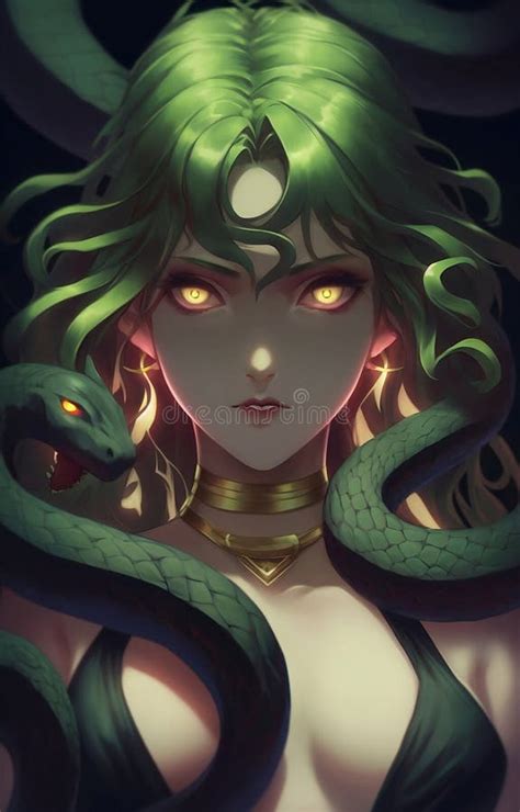 Anime Medusa Stock Illustrations – 18 Anime Medusa Stock Illustrations, Vectors & Clipart ...