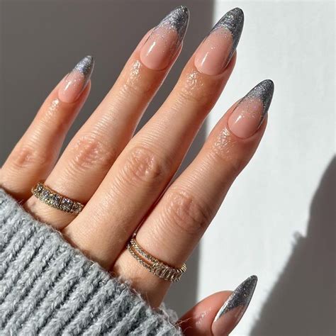 12 Chrome French Tip Nail Ideas For Bright Shiny Manicures