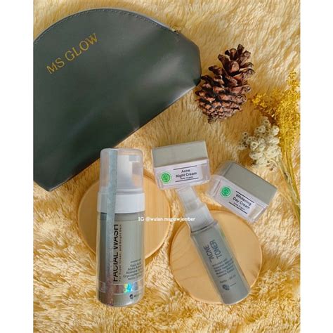 Jual Paket Ms Glow Whitening Luminous Acne Ultimate Shopee Indonesia