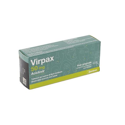 Virpax Mg Aciclovir Comprim Boutons De Fi Vre R Currents