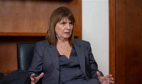 Patricia Bullrich Anunci El Protocolo Antipiquetes Sin Orden No Hay