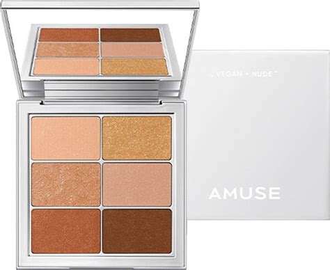 Amuse Eye Vegan Sheer Palette 01 Sheer Nude 6 Kleuren Bol