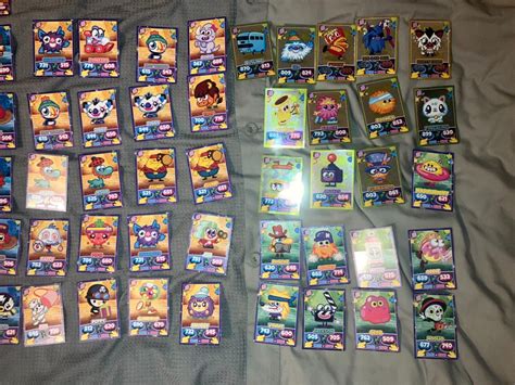 Topps Moshi Monsters Mash Up Party Trading Cards Joblot Bundle X73