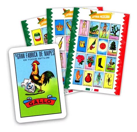 Lotería Mexicana Pdf Imprimible 100 Tablas 54 Cartas Baraja en venta en