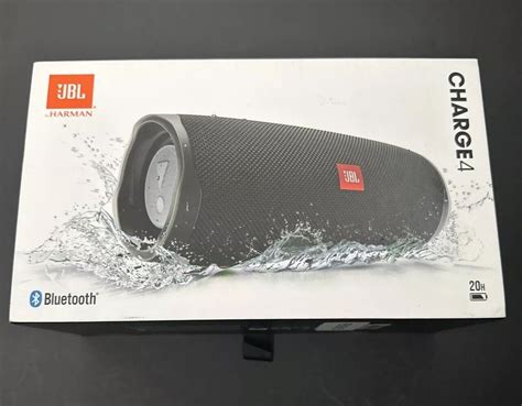 JBL Charge 4 Bluetooth Speaker Black JBLCHARGE4BLKAM For Sale