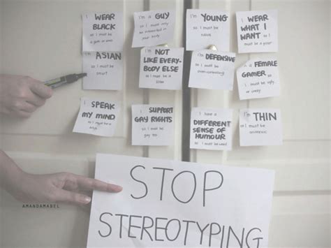 Stop Stereotyping Quotes Quotesgram