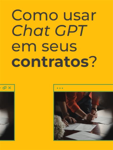 Como Utilizar O Chat Gpt Em Contratos Tiago Fachini