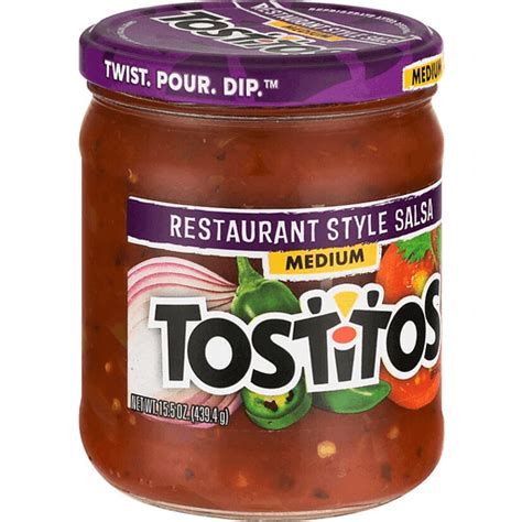 Tostitos Medium Restaurant Style Salsa Oz Medium Salsa Needler