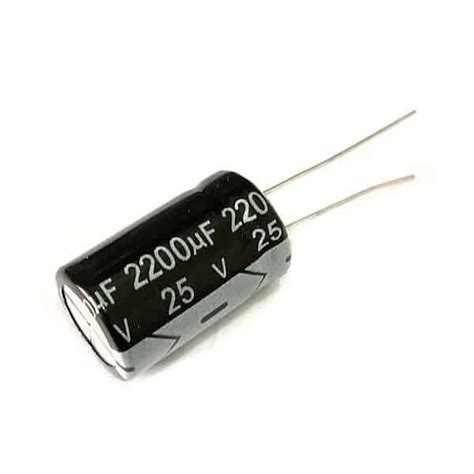 Electrolytic Capacitor 2200uf 25v Einstronic Enterprise