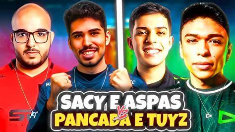 DUELO Entre ASPAS E SACY Contra PANCADA E TUYZ Deixa Ranked Gringa EM