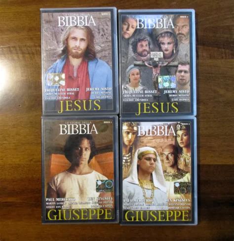 4 DVD LE STORIE DELLA BIBBIA JESUS E GIUSEPPE EUR 14 90 PicClick IT