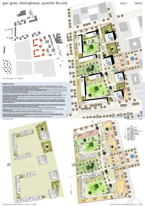 Wohnbebauung Reininghaus Quartier 6a Süd Graz Architekturbüro Tschom