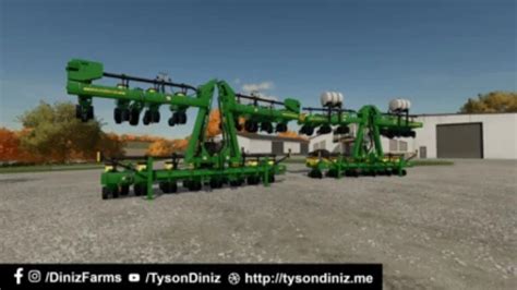Fs22 John Deere 1720 16 Row 30 Stack Fold Planter V 1000 Seeders