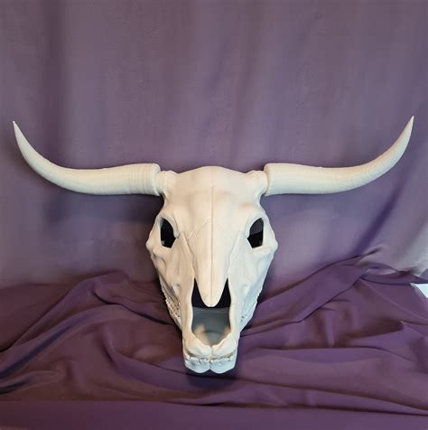 Bull Skull Mask Willow Creative