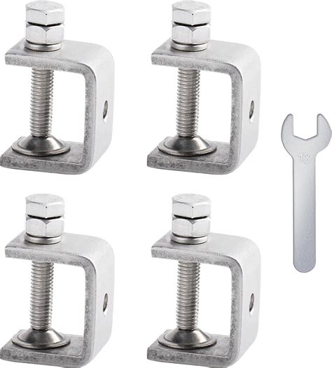 C Clamps Pcs Mini Stainless Steel C Clamp Set Inch Mm