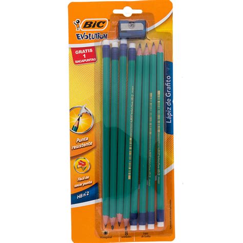 L Piz Bic Hb Sin Astillas Piezas Sacapuntas Lumen