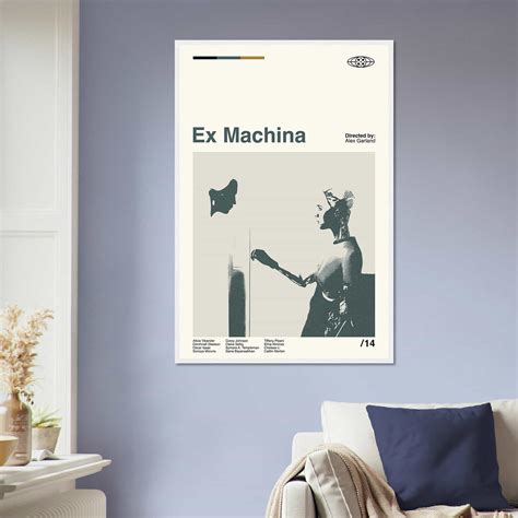 Ex Machina Movie Poster Ex Machina Print Modern Movie Poster Citiesbox