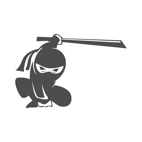 Premium Vector Ninja Logo Icon Design