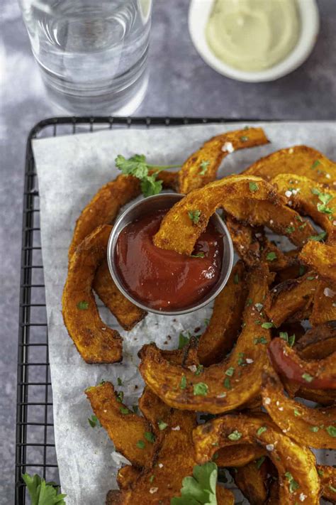 Air Fryer Pumpkin Fries Veggie Fun Kitchen