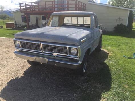 1970 Ford F100 Short Bed Stepside For Sale Photos Technical