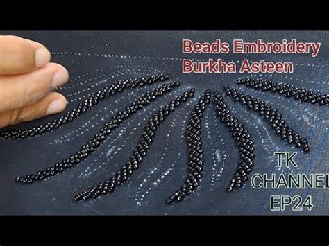 Beads Embroidery Designs How To Do Bead Embroidery On Fabric Tube