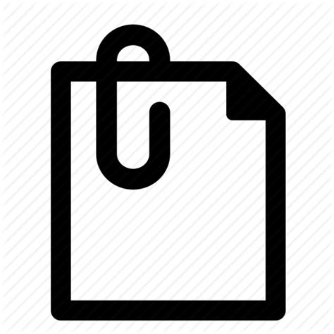 Paperclip Attachment Icon 17000 Free Icons Library