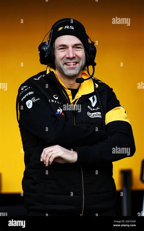 Renault Sport F Team Chief Race Engineer Hi Res Stock Photography And